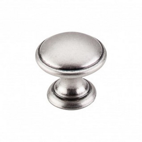 Top Knobs - Dakota Collection - Rounded Knob 1 1/4" - Pewter Antique - M1226