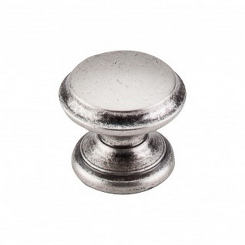Top Knobs - Dakota Collection - Flat Top Knob 1 3/8" - Pewter Antique - M1232