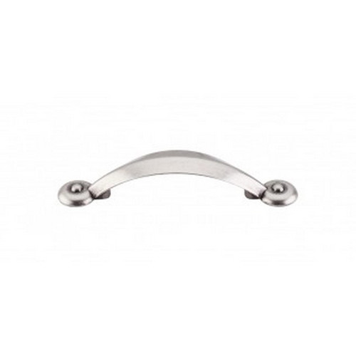 Top Knobs - Dakota Collection - Angle Pull 3" (c-c) - Pewter Antique - M1732