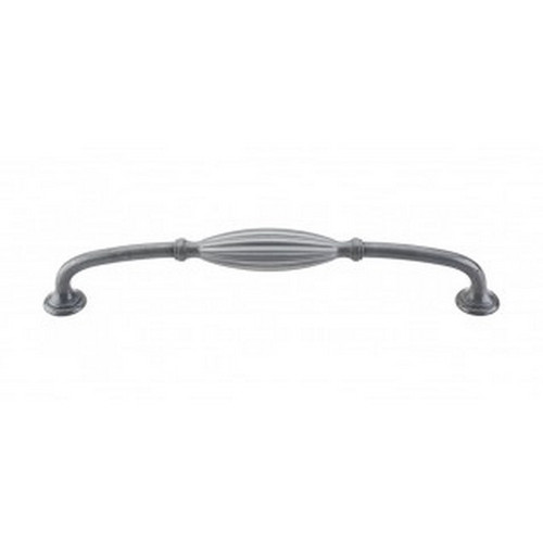 Top Knobs - Tuscany Collection - Tuscany D-Pull Large 8 13/16" (c-c) - Pewter Light - M470