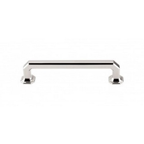 Top Knobs - Chareau Collection - Emerald Pull 5" (c-c) - Polished Nickel - TK288PN