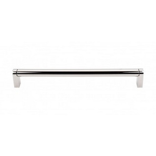 Top Knobs - Asbury Collection - Pennington Bar Pull 8 13/16" (c-c) - Polished Nickel - M1258