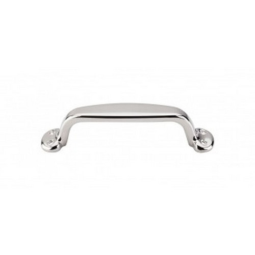 Top Knobs - Asbury Collection - Trunk Pull 3 3/4" (c-c) - Polished Nickel - M1261