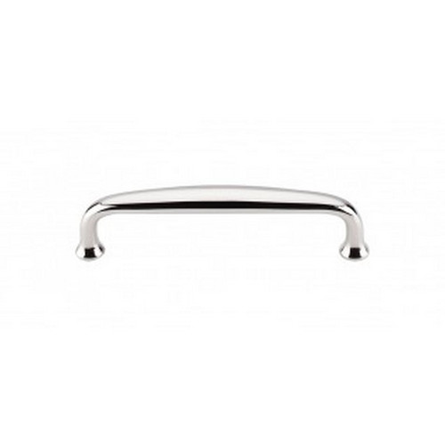 Top Knobs - Asbury Collection - Charlotte Pull 4" (c-c) - Polished Nickel - M1280