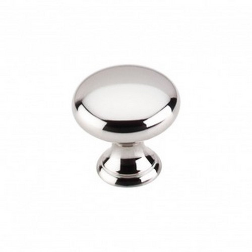 Top Knobs - Asbury Collection - Mushroom Knob 15/16" - Polished Nickel - M1311