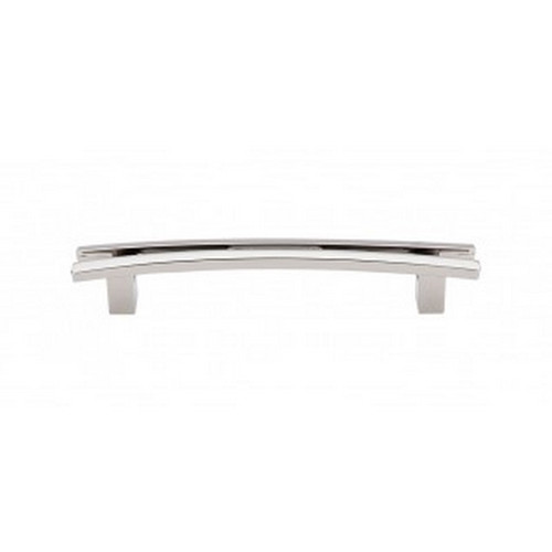Top Knobs - Sanctuary Collection - Flared Pull 5" (c-c) - Polished Nickel - TK86PN
