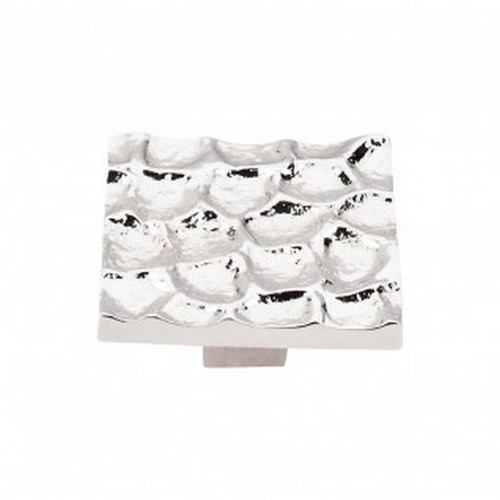 Top Knobs - Cobblestone Collection - Cobblestone Square Knob 1 15/16" - Polished Nickel - TK302PN