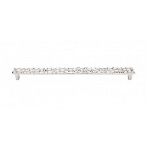 Top Knobs - Cobblestone Collection - Cobblestone Pull 12 9/16" (c-c) - Polished Nickel - TK309PN