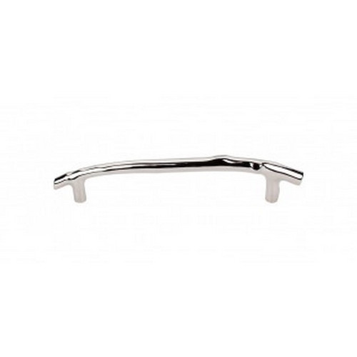 Top Knobs - Aspen II Collection - Aspen II Twig Pull 8" (c-c) - Polished Nickel - M1968