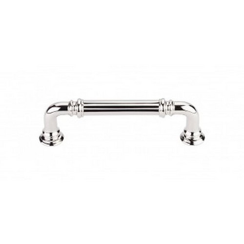 Top Knobs - Chareau Collection - Reeded Pull 3 3/4" (c-c) - Polished Nickel - TK322PN