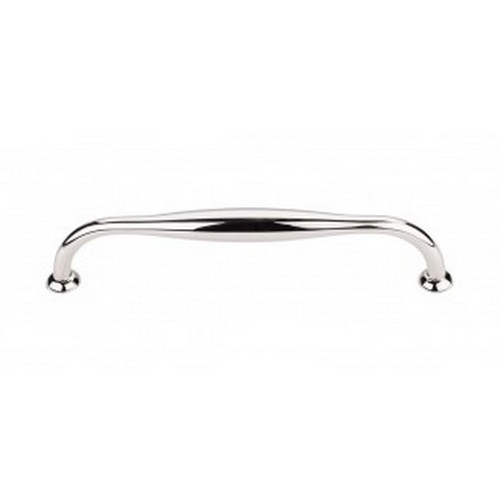 Top Knobs - Chareau Collection - Shrewsbury D-Pull 7 1/2" (c-c) - Polished Nickel - TK383PN