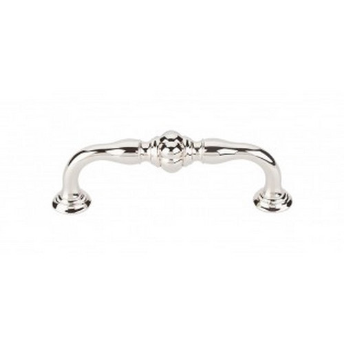 Top Knobs - Devon Collection - Allington Pull 3 3/4" (c-c) - Polished Nickel - TK692PN