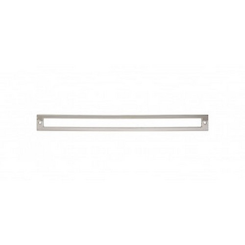 Top Knobs - Lynwood Collection - Hollin Backplate 12 Inch - Polished Nickel - TK929PN