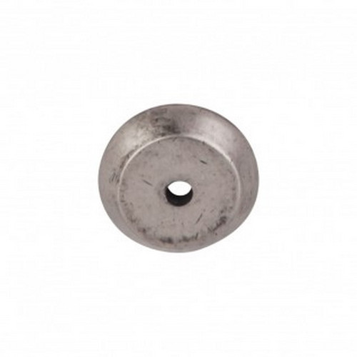 Top Knobs - Aspen Collection - Aspen Round Backplate 7/8" - Silicon Bronze Light - M1455