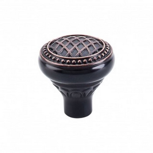 Top Knobs - Trevi Collection - Trevi Round Knob 1 5/16" - Tuscan Bronze - TK173TB