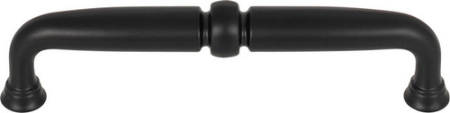 Top Knobs - Grace Collection - Henderson Pull 5 1/16 Inch - Flat Black - TK1022BLK