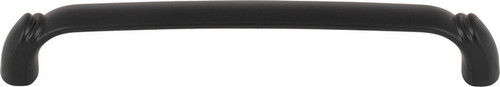 Top Knobs - Grace Collection - Pomander Pull 6 5/16 Inch - Flat Black - TK1033BLK