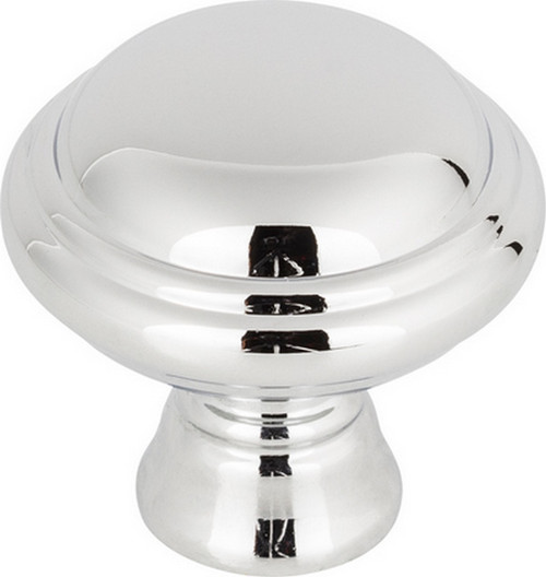 Top Knobs - Grace Collection - Henderson Knob 1 1/4 Inch - Polished Chrome - TK1020PC