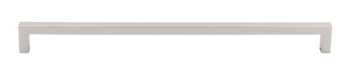 Top Knobs - Asbury Collection - Square Bar Pull 17 5/8 Inch (c-c) - Polished Nickel - M2148