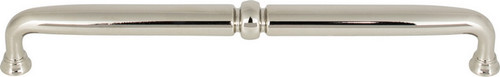 Top Knobs - Grace Collection - Henderson Pull 8 13/16 Inch - Polished Nickel - TK1025PN