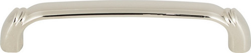 Top Knobs - Grace Collection - Pomander Pull 5 1/16 Inch - Polished Nickel - TK1032PN