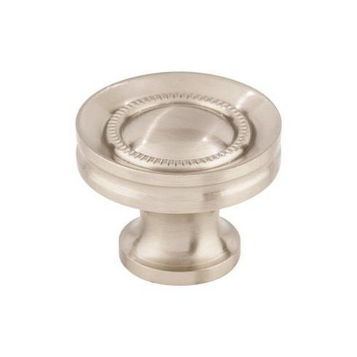 Top Knobs - Asbury Collection - Button Faced Knob 1 1/4 Inch - Brushed Satin Nickel - M292