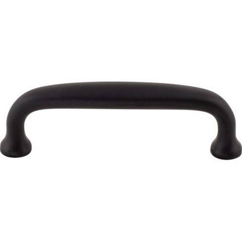 Top Knobs - Dakota Collection - Charlotte Pull 3 Inch (c-c) - Flat Black - M1681