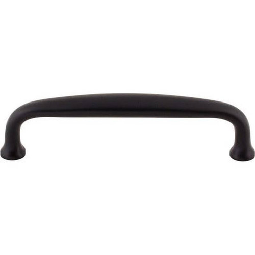 Top Knobs - Dakota Collection - Charlotte Pull 4 Inch (c-c) - Flat Black - M1682
