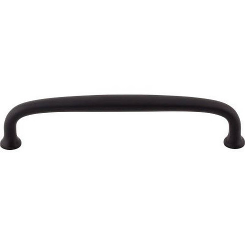 Top Knobs - Dakota Collection - Charlotte Pull 6 Inch (c-c) - Flat Black - M1683