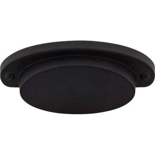 Top Knobs - Dakota Collection - Dakota Cup Pull 2 9/16 (c-c) - Flat Black - M1685