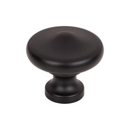 Top Knobs - Dakota Collection - Peak Knob 1 5/16 Inch - Flat Black - M1877