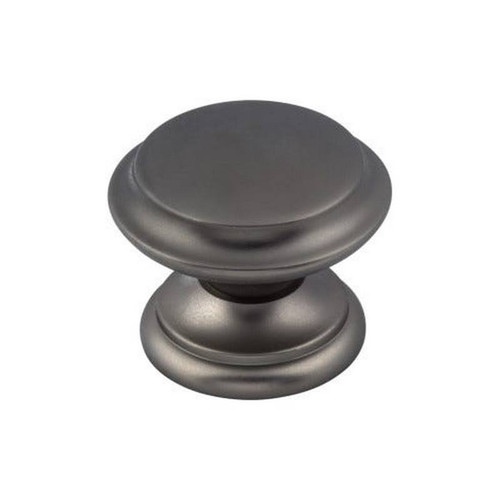 Top Knobs - Dakota Collection - Flat Top Knob 1 3/8 Inch - Ash Gray - M2162