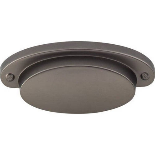 Top Knobs - Dakota Collection - Dakota Cup Pull 2 9/16 Inch (c-c) - Ash Gray - M2219