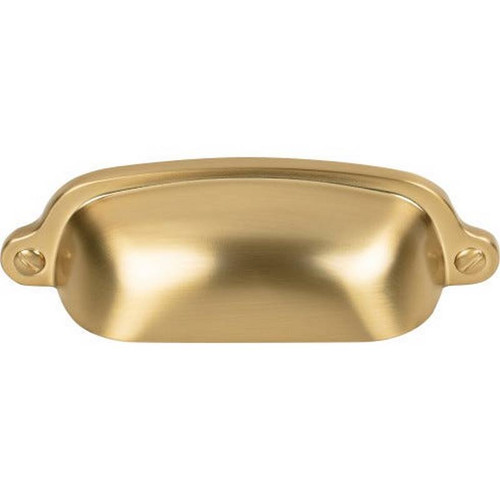 Top Knobs - Dakota Collection - Charlotte Cup Pull 2 9/16 Inch (c-c) - Honey Bronze - M2223