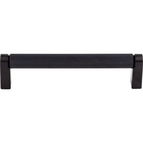 Top Knobs - Bar Pulls Collection - Amwell Bar Pull 5 1/16 Inch (c-c) - Flat Black - M2630