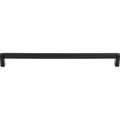 Top Knobs - Bar Pulls Collection - Amwell Bar Pull 15 Inch (c-c) - Flat Black - M2634