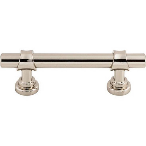 Top Knobs - Dakota Collection - Bit Pull 3 Inch (c-c) - Flat Black and Pewter Antique - M2702