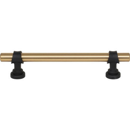 Top Knobs - Dakota Collection - Bit Pull 5 1/16 Inch (c-c) - Honey Bronze and Flat Black - M2717