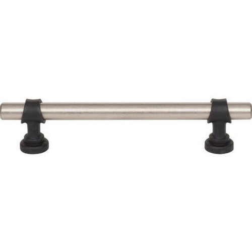 Top Knobs - Dakota Collection - Bit Pull 5 1/16 Inch (c-c) - Pewter Antique and Flat Black - M2719