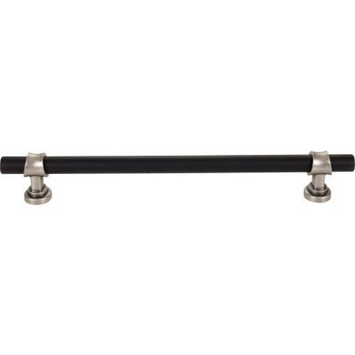 Top Knobs - Dakota Collection - Bit Appliance Pull 18 Inch (c-c) - Flat Black and Pewter Antique - M2790