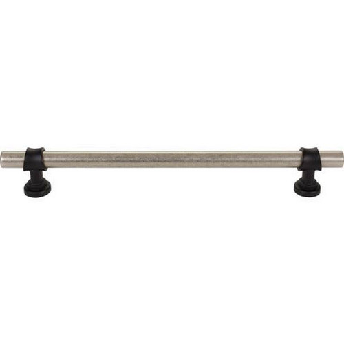 Top Knobs - Dakota Collection - Bit Appliance Pull 18 Inch (c-c) - Pewter Antique and Flat Black - M2791