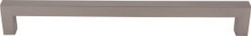 Top Knobs - Nouveau Collection - Appliance Collection - Square Appliance Pull 12 Inch (c-c) - Ash Gray - TK164AG