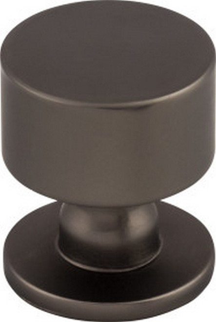 Top Knobs - Serene Collection - Lily Knob 1 1/8 Inch - Ash Gray - TK821AG