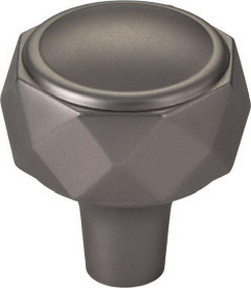 Top Knobs - Regents Park Collection - Kingsmill Knob 1 1/4 Inch - Ash Gray - TK3080AG