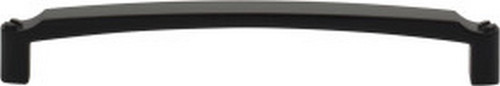 Top Knobs - Morris Collection - Haddonfield Pull 6 5/16 Inch (c-c) - Flat Black - TK3173BLK