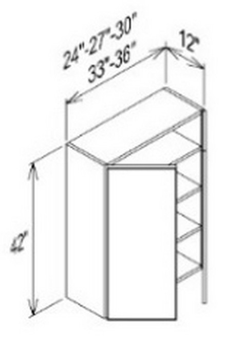 Innovation Cabinetry Classic White Kitchen Cabinet - W3342-CW