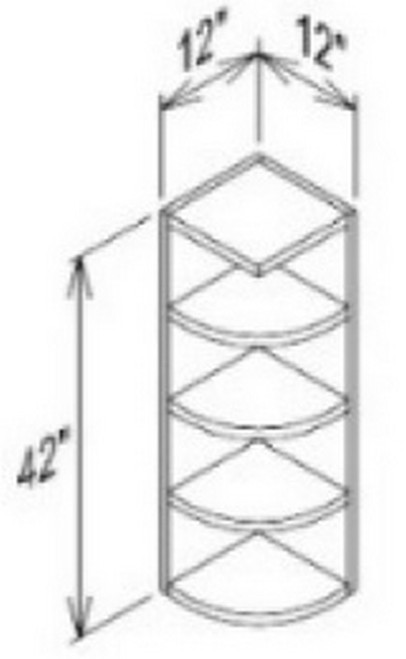 Innovation Cabinetry Maduro Kitchen Cabinet - WOES1242-CR