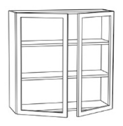 Innovation Cabinetry Storm Gray Kitchen Cabinet - WMD2436-CG