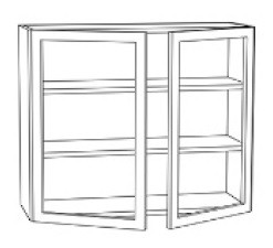 Innovation Cabinetry Imperial Blue Kitchen Cabinet - WMD3630-CB