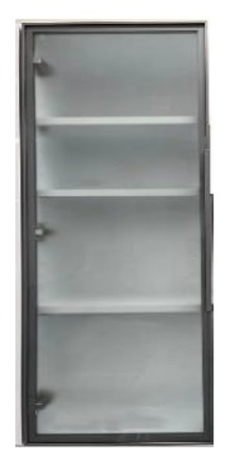 Eurocraft Cabinetry Trends Series Gloss Gray Kitchen Cabinet - WGD1230 - VGG